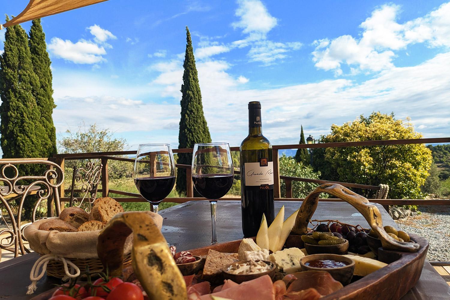 Domaine De Palats Vendégház Laure-Minervois Kültér fotó